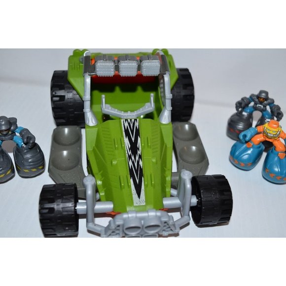 Mattel Matchbox Big Boots 1.75” Action Figure Lot Mini figures w/ dune buggy car - Picture 5 of 12